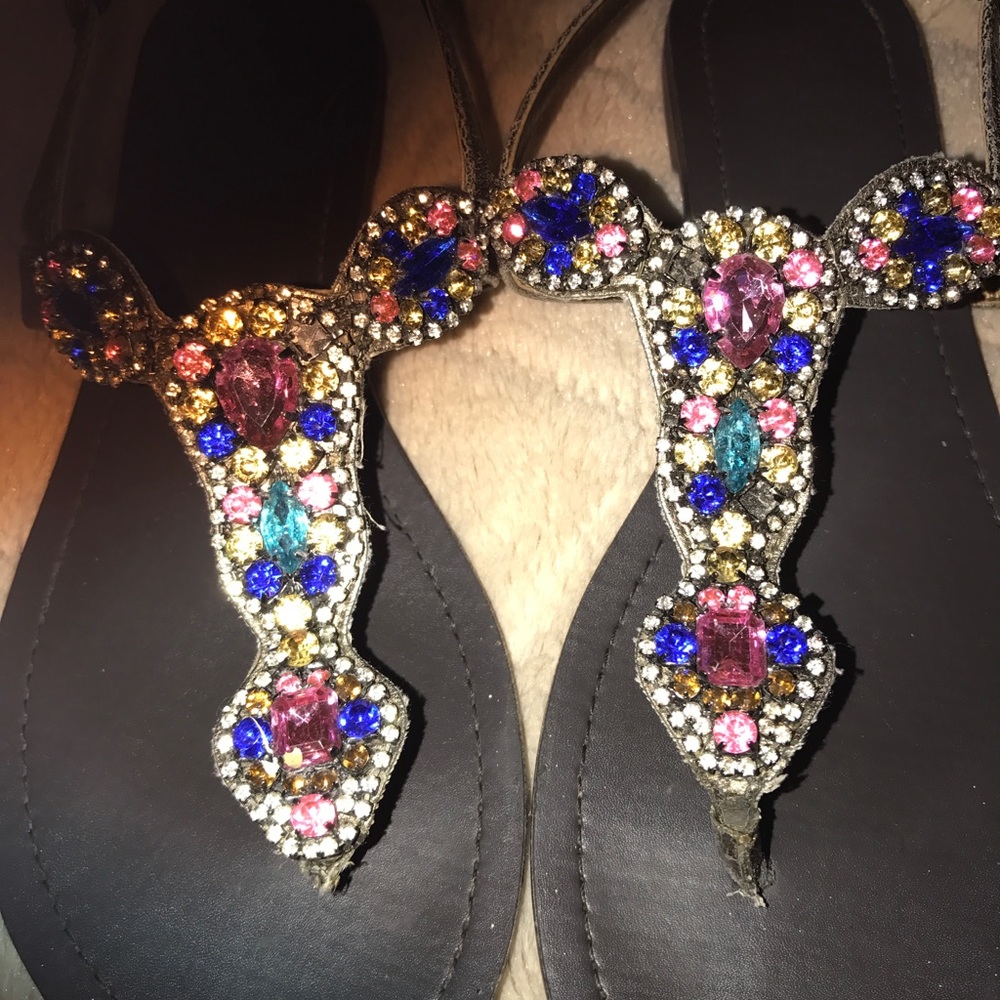 BCBGeneration beaded sandals