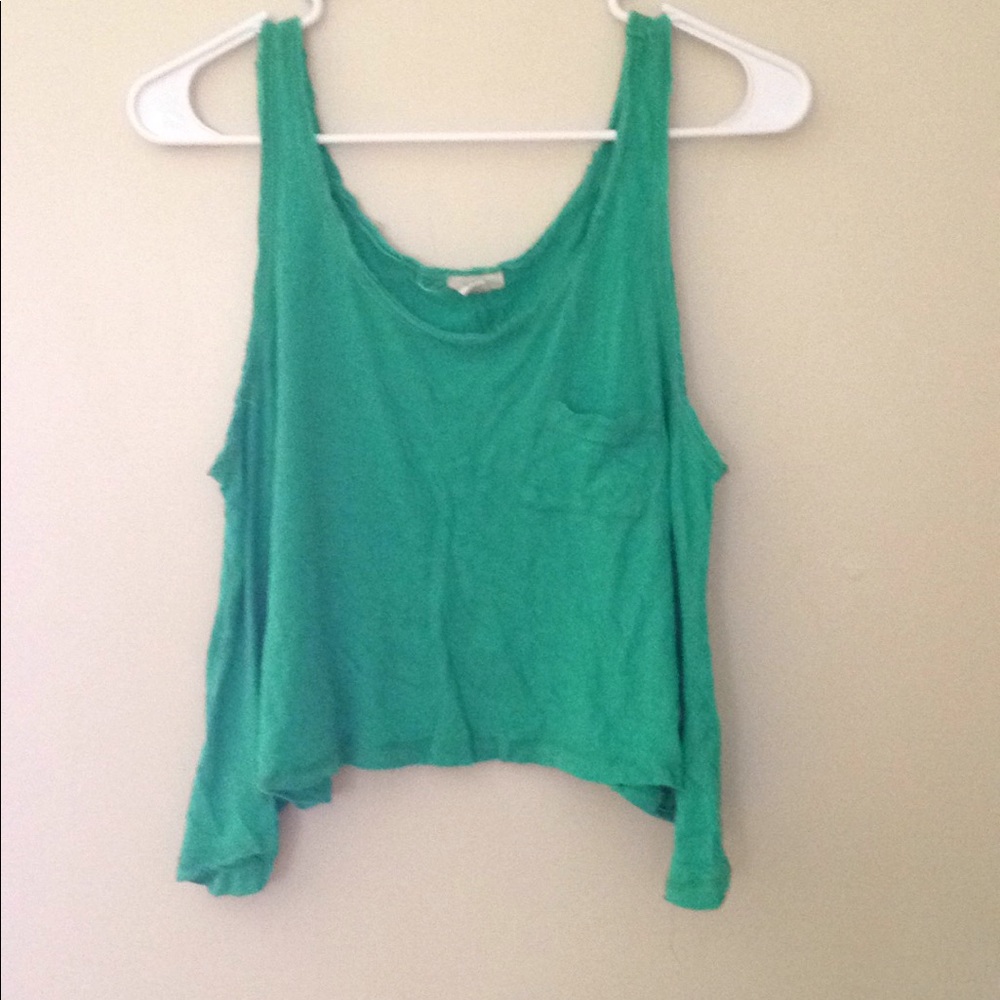 Love Culture green croptop