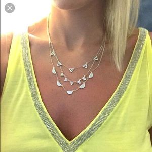 Pave Chevron Necklace