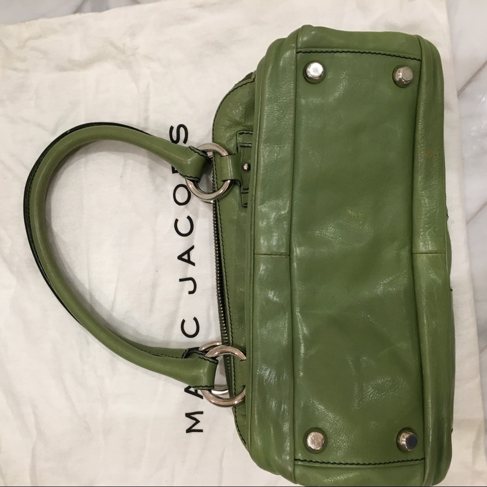 New price ! Marc Jacobs classic Blake handbag in Green - Picture 3 of 8