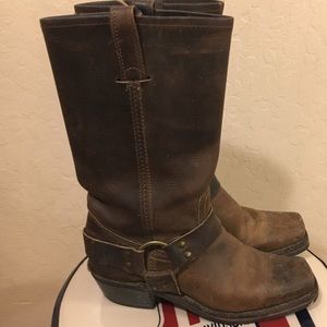 FRYE 12R Harness boots