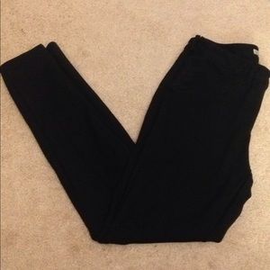 Black jeggings