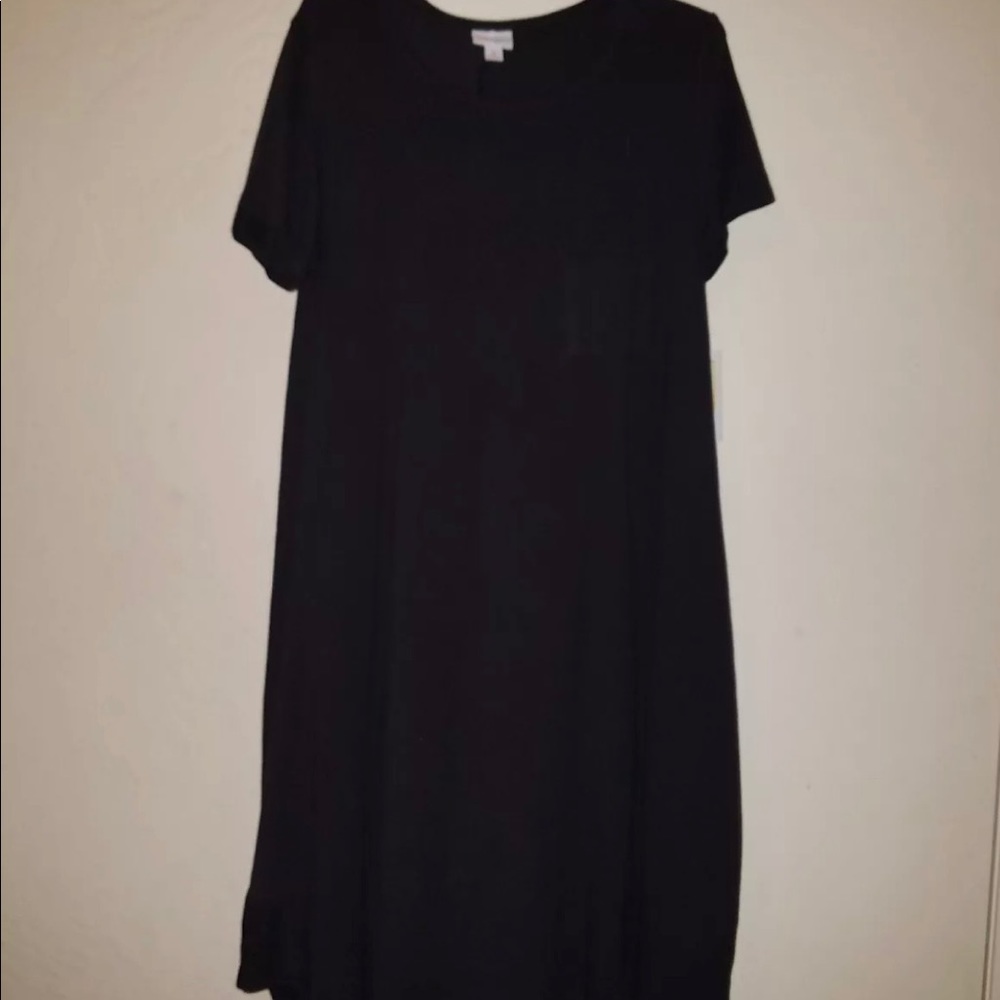 Solid Black LulaRoe Carly