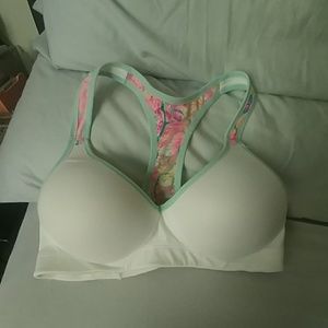 Victoria's secret pink yoga push up sports bra