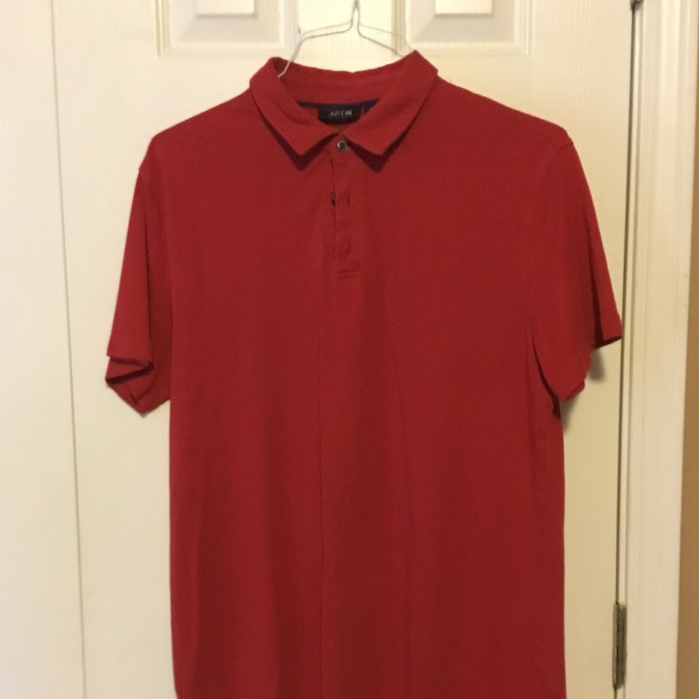 Men's Red Polo