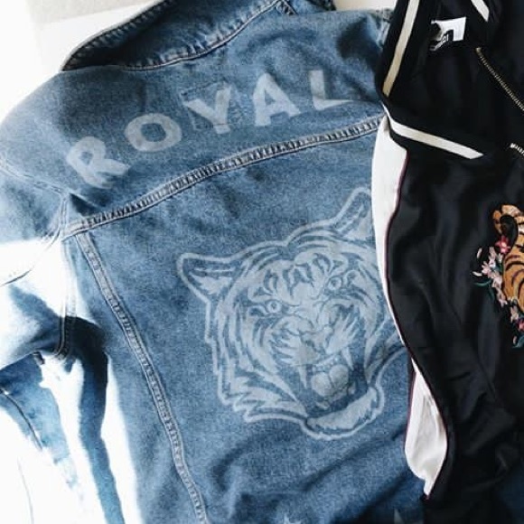 primark oversized denim jacket