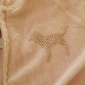 Velvour victorias secret crop hoodie