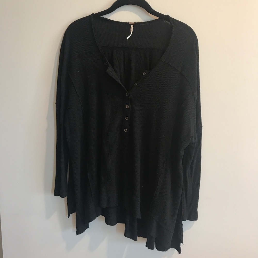 Free People Thermal BLACK XS