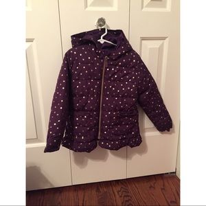 Girls 5T winter coat with hood