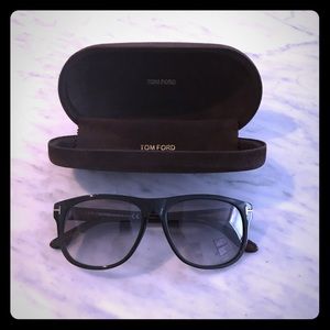 Tom Ford Women's Gradient Olivier Brown Sunnies 👓