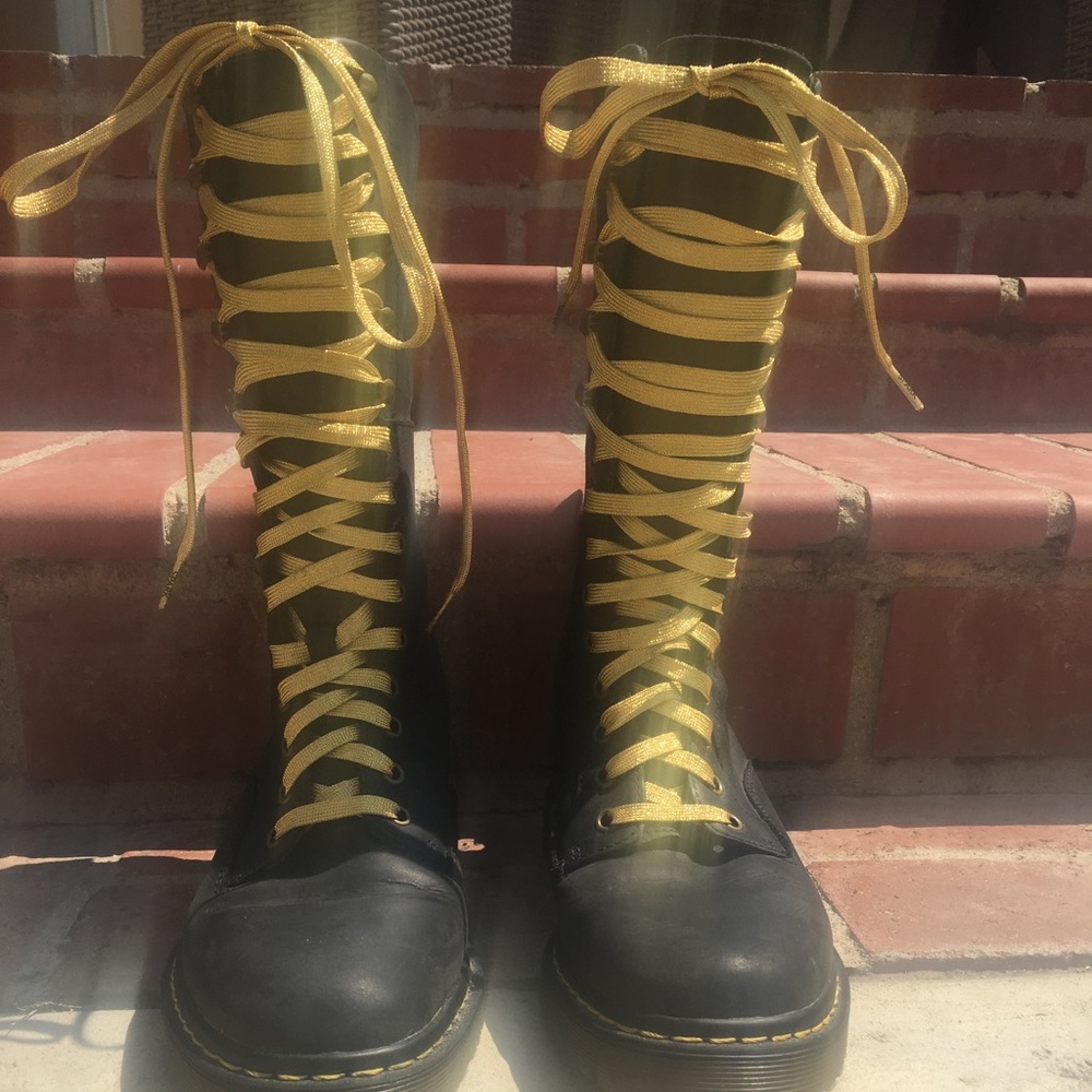 Dr. Martens Aleina Convertible Shaft Combat Boots