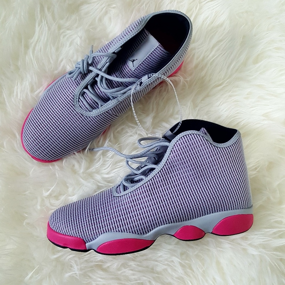 NO BOX Jordan Horizon Pink Gray ADULT or YOUTH