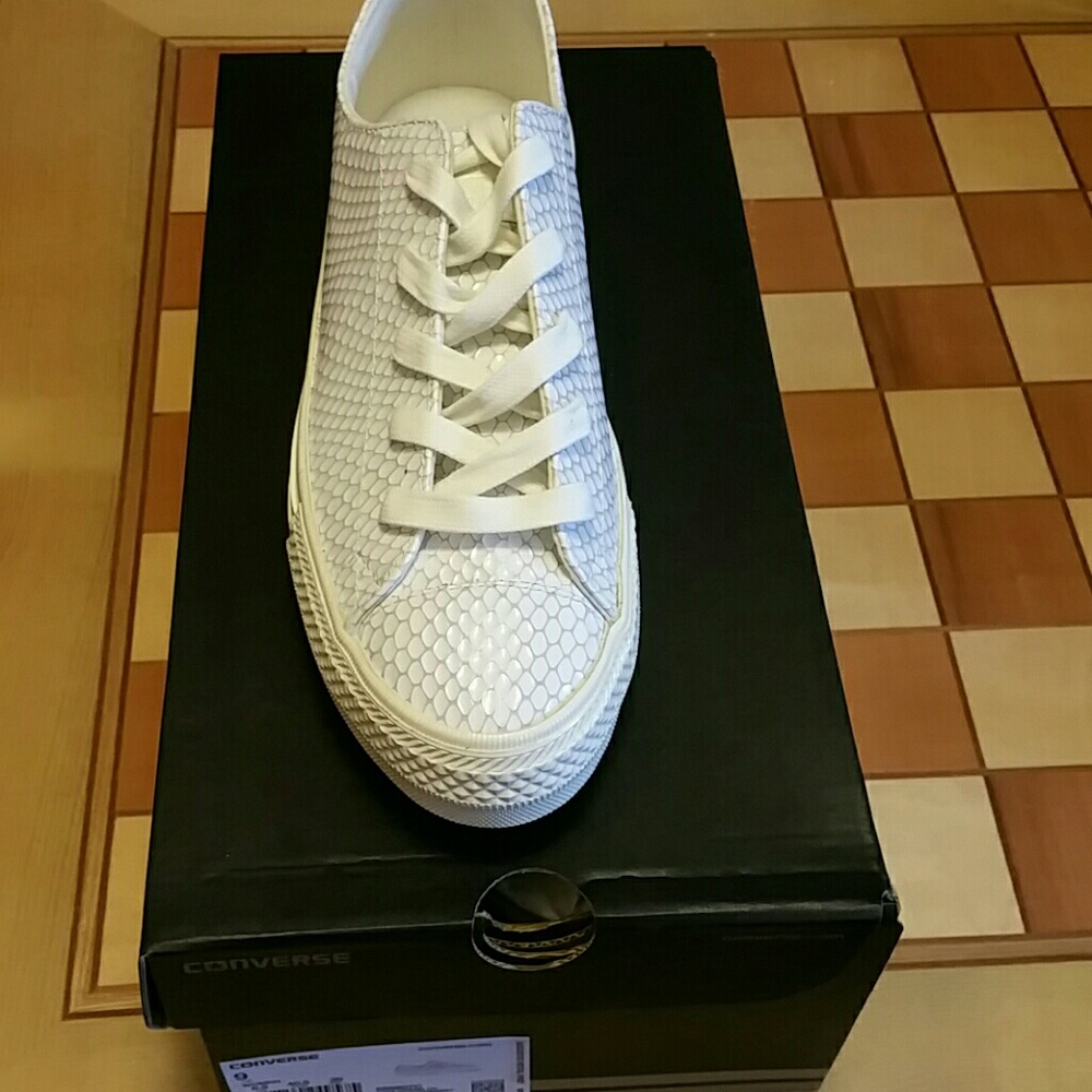 Converse ctas gemma ox white size 8 - Picture 2 of 7