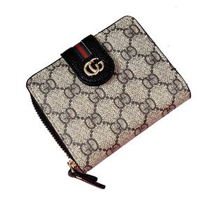 G wallet green and red stripe