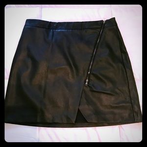 Banana Republic Faux Leather Skirt