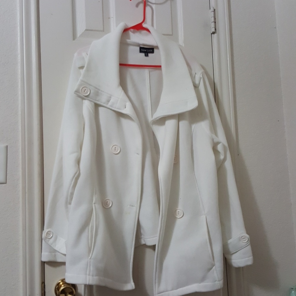 Womens white Short Jacket