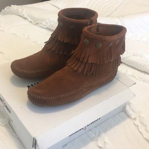 Minnetonka Moccasins.