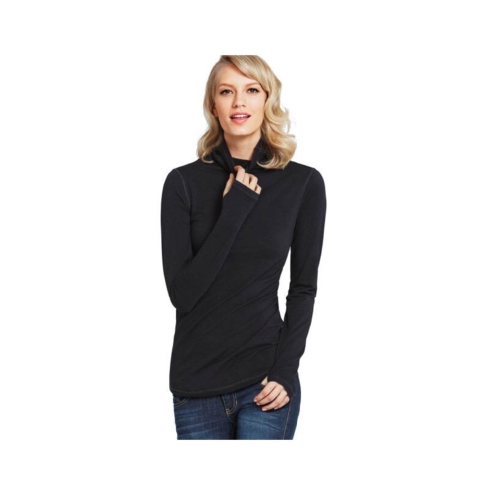 CAbi Black Layering Turtleneck