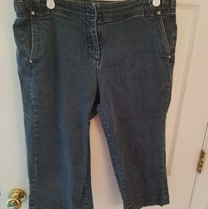 New York & Co Denim Capris