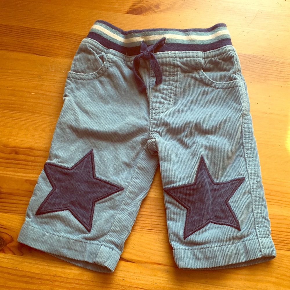 Baby Boden star corduroy pants 0-3 months