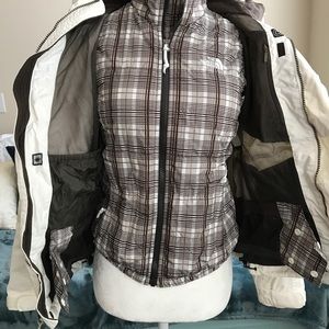 North Face double jacket