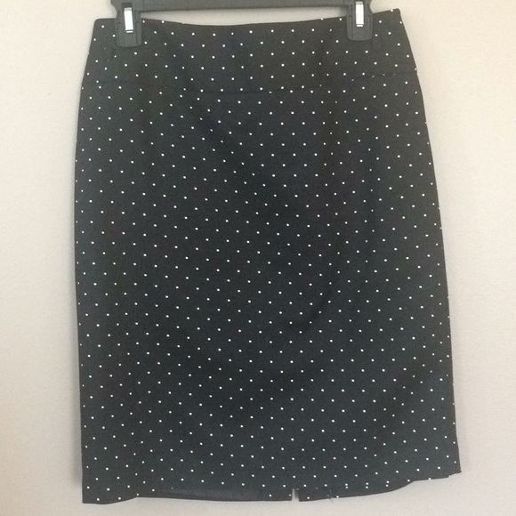 Polka Dot Pencil Skirt - Picture 2 of 4