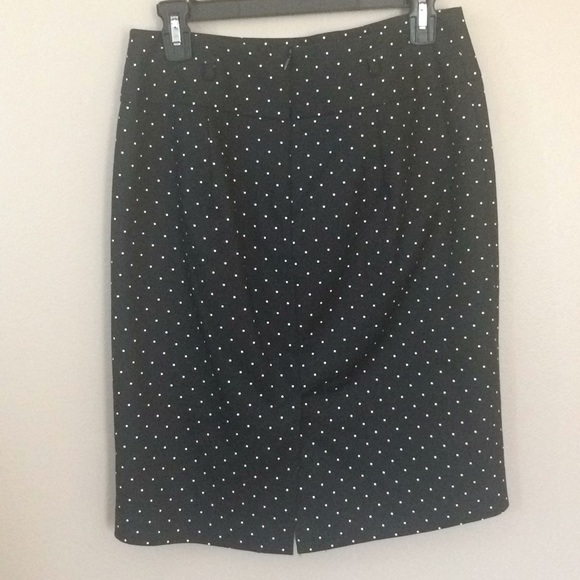 Polka Dot Pencil Skirt - Picture 3 of 4