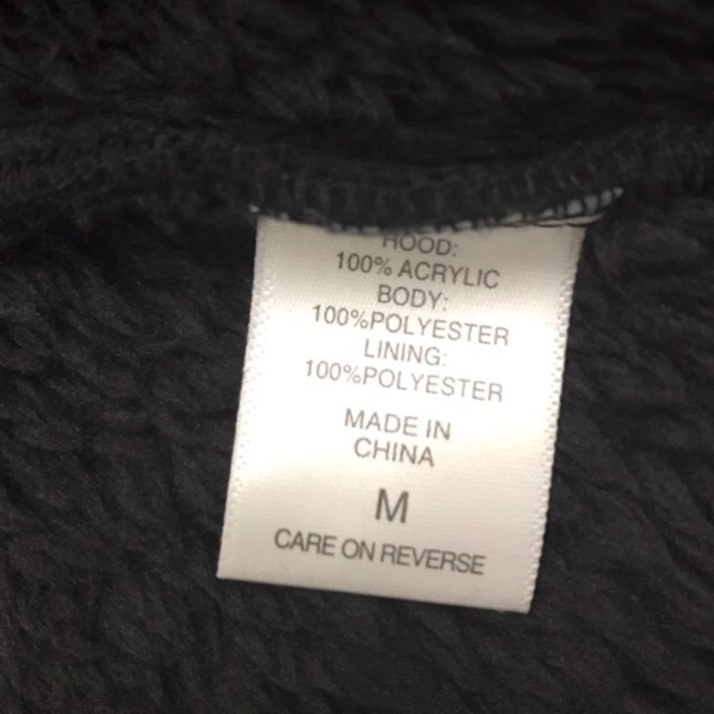 NWT New York & Co Black Faux Fur Hooded Pom Jacket - Picture 5 of 8