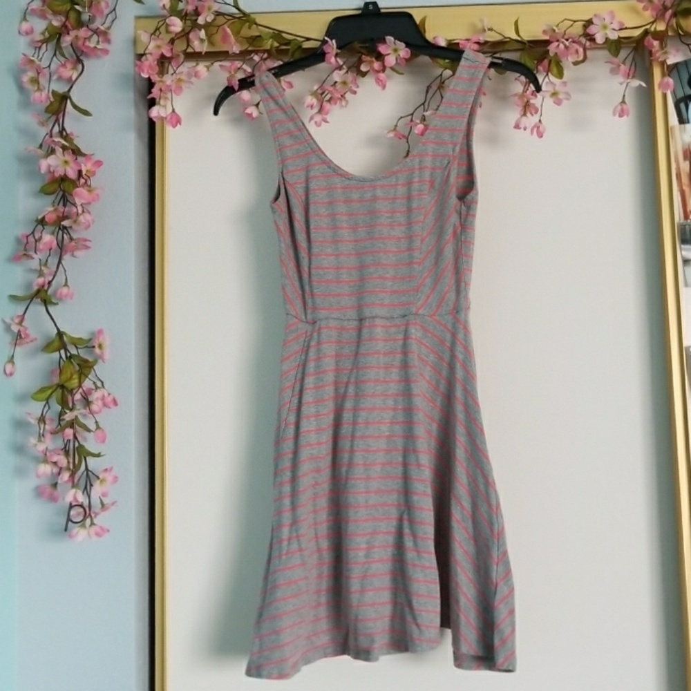 Mossimo Pink Striped Dress