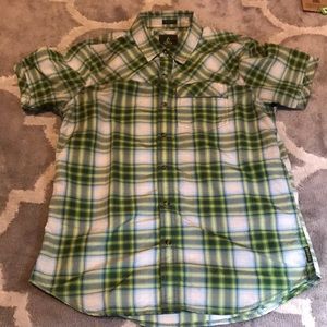 Prana Short Sleeve Button Down