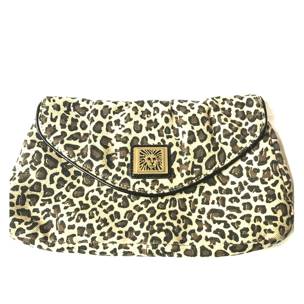 🔅Anne Klein Leopard Clutch Chain Crossbody Bag🔅