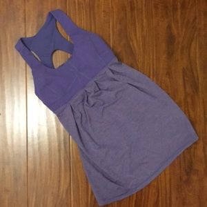 Lululemon Running Top Size 4 - Built in Sports Bra