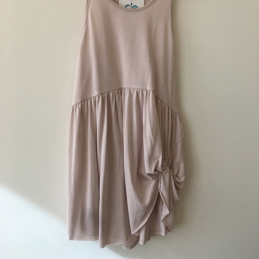Taupe Side Knot Tunic - Picture 3 of 3