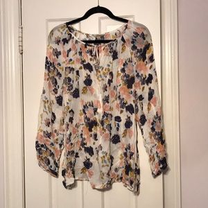 Lucky Brand flower top