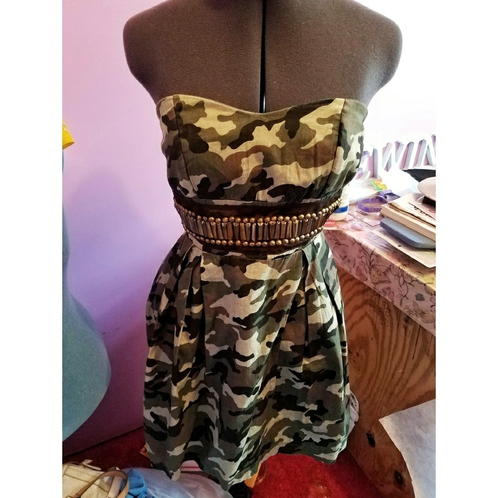 Camo dress