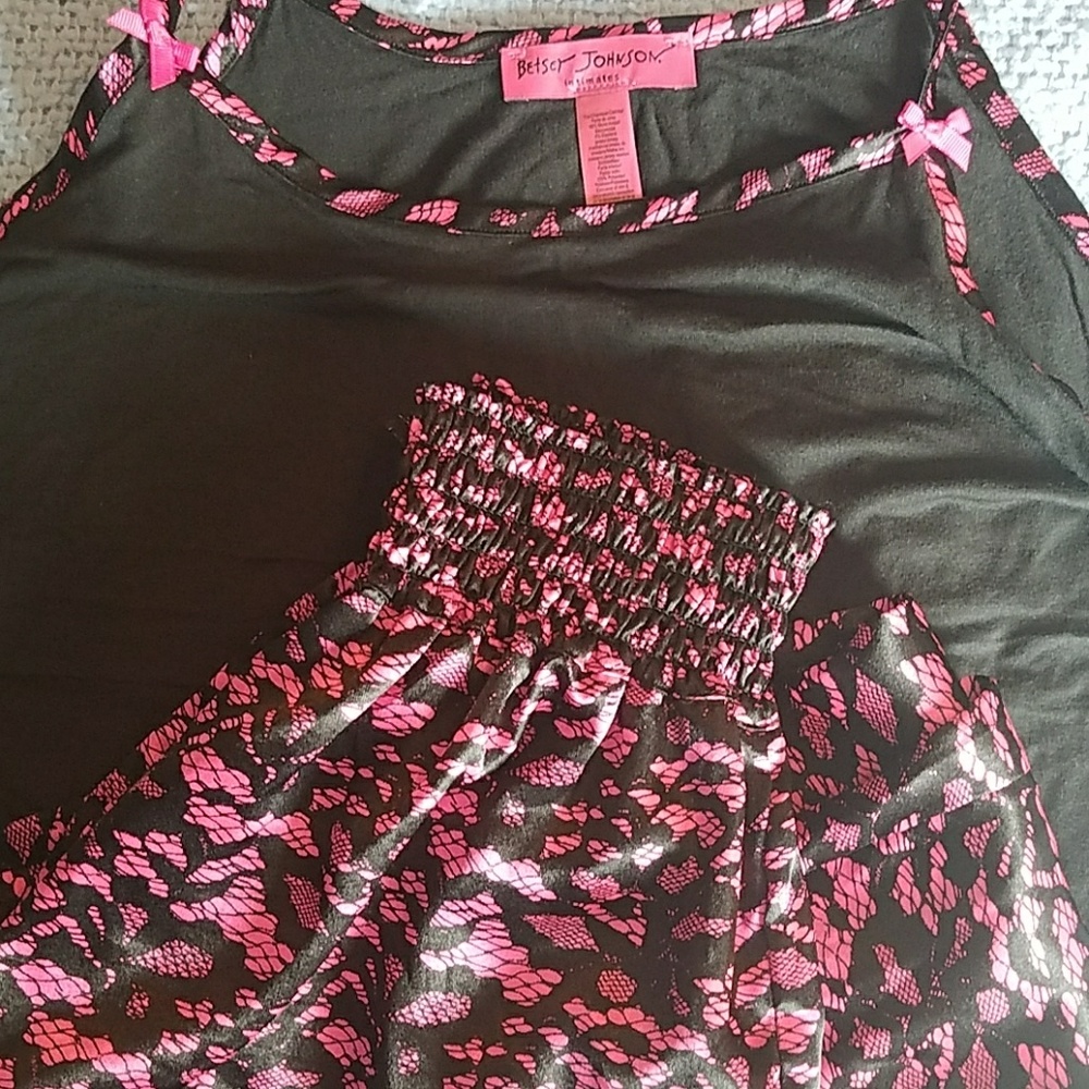 Betsey Johnson Silky Pajamas