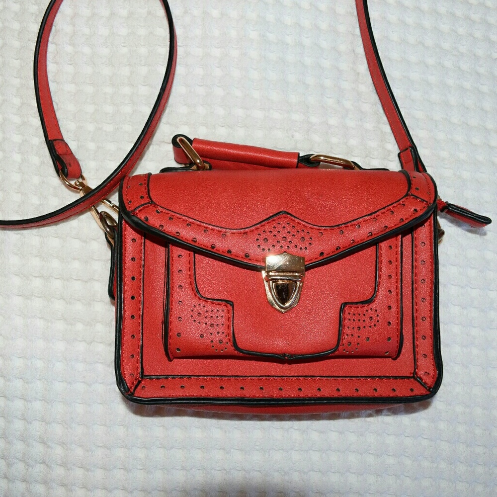 Fire Red Purse