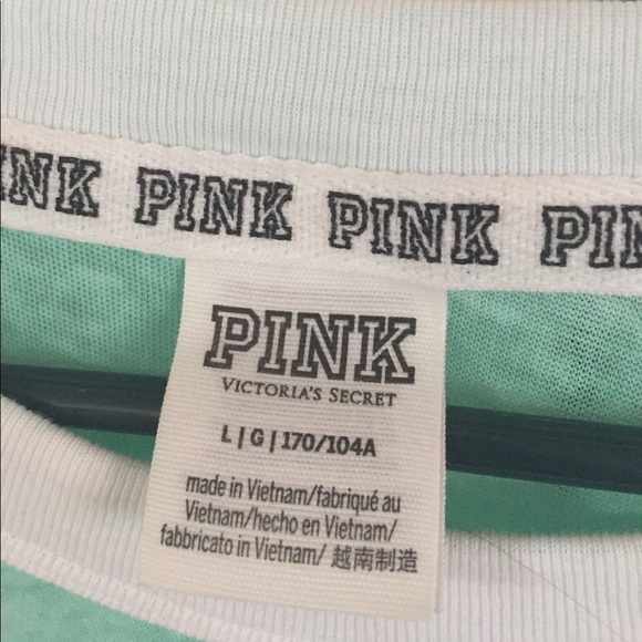 PINK RINGER TEE SIZE L - Picture 3 of 4