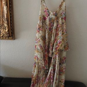 UNIF Floral maxi dress