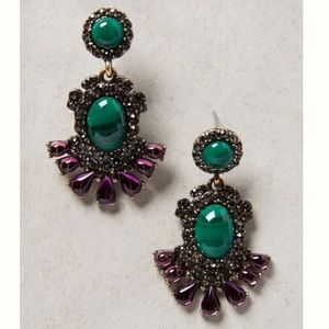 NWT Anthropologie Erythrina earrings, gorgeous