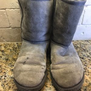 Grey UGG boots