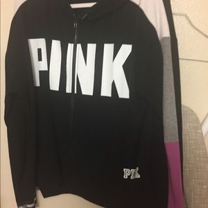 Vs pink slouchy hoodie