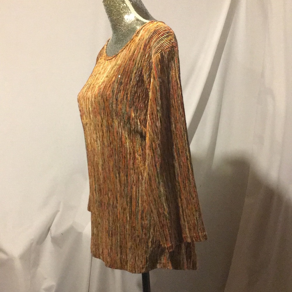 Coldwater Creek multi-colored top, super comfort!