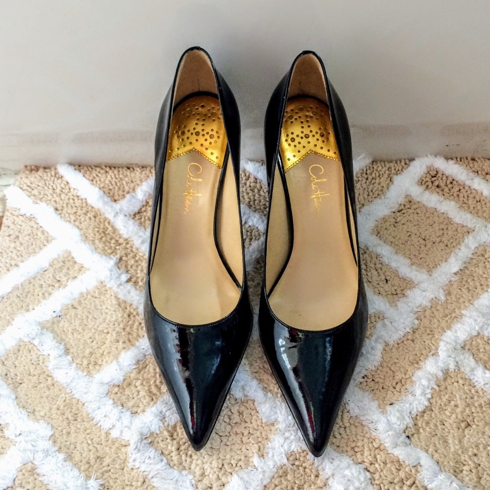 Cole Haan NikeAir Patent Leather Pumps