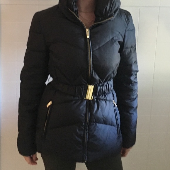 LVia Spiga down jacket with belt - Picture 3 of 6