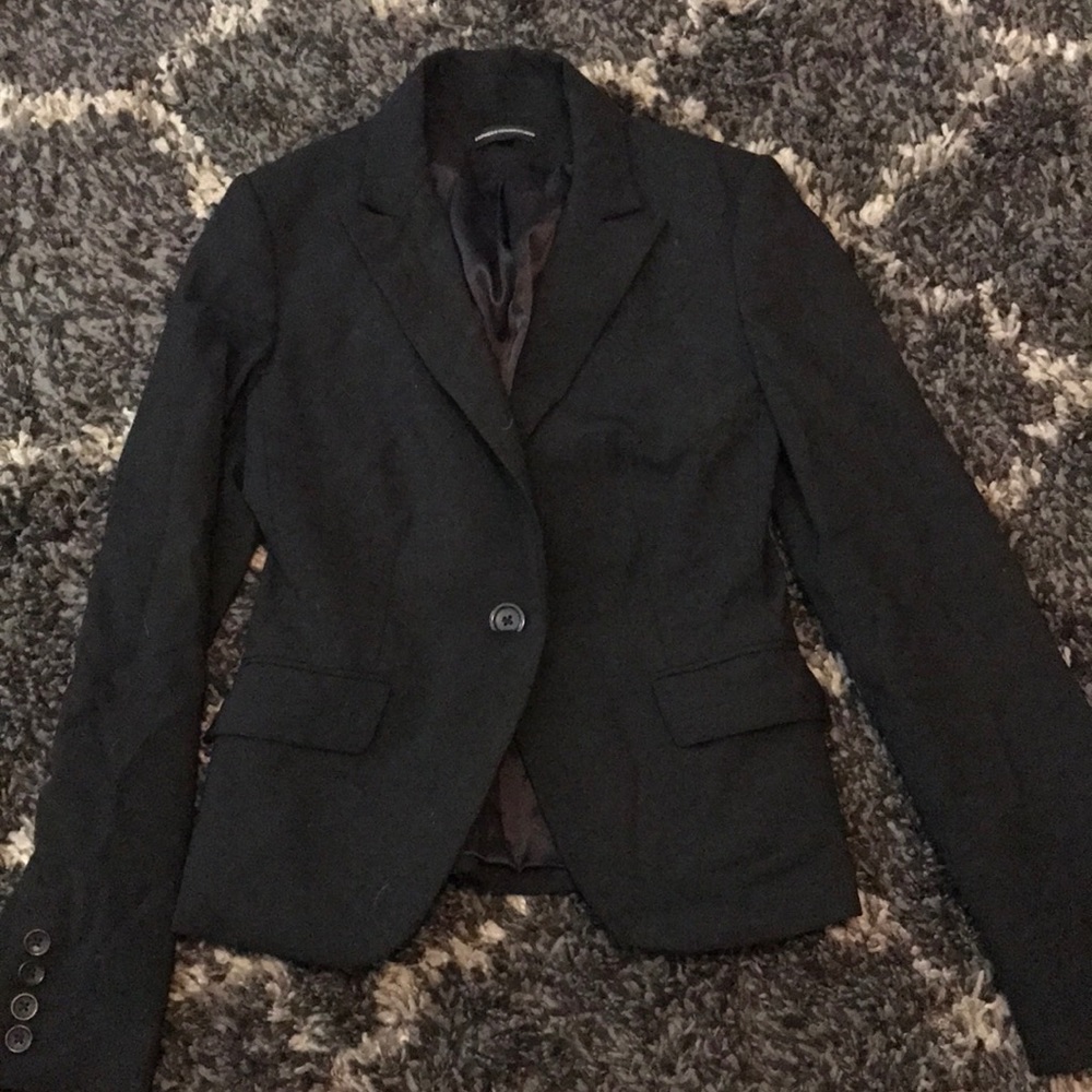 Black express size 2 blazer