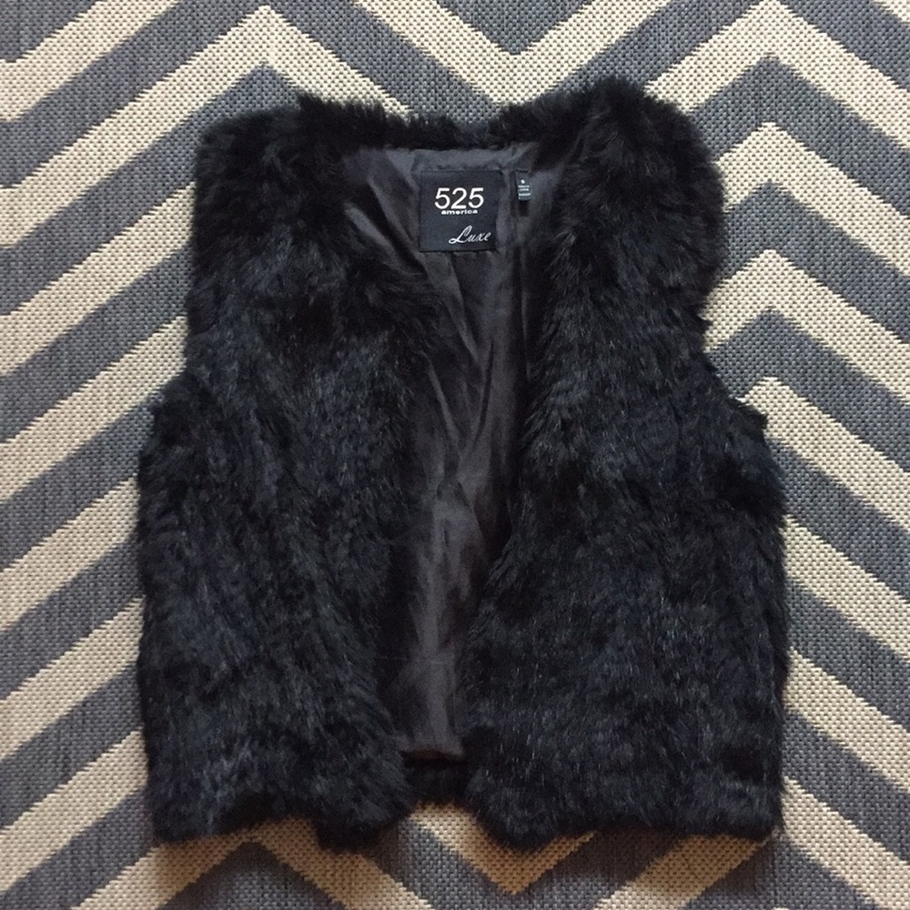 REAL fur vest