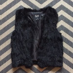 REAL fur vest