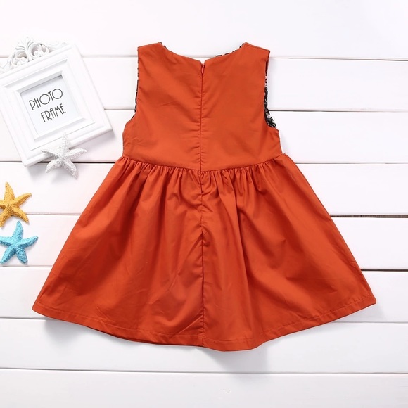 🦊 1 Left! Orange Fox Dress 🦊 - Picture 4 of 4