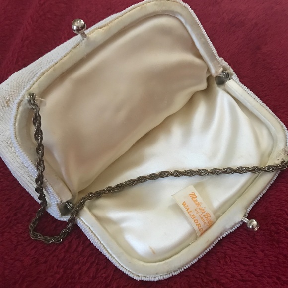 Vintage Walborg Belgium handmade beaded purse - Picture 4 of 5